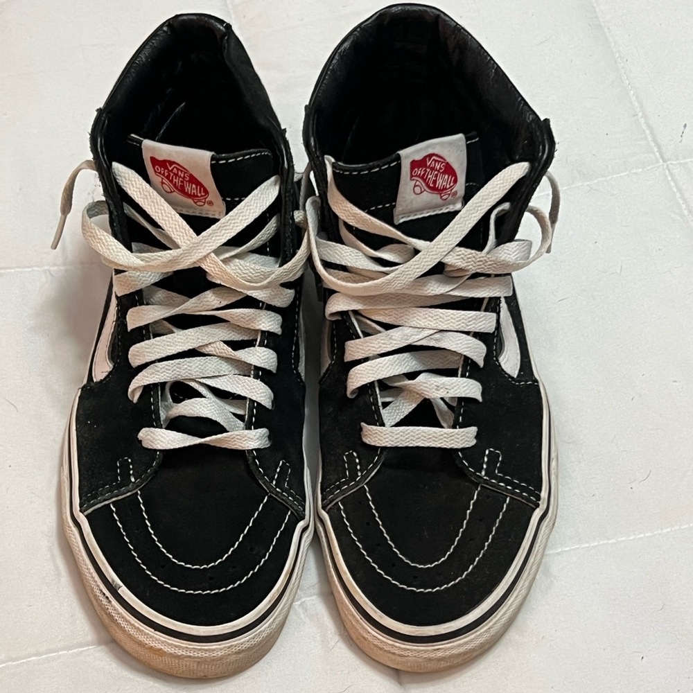 Vans Black and White High-Tops